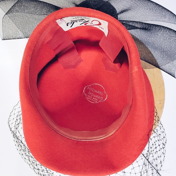 Vintage Feathered Hat - Picture 6 of 9